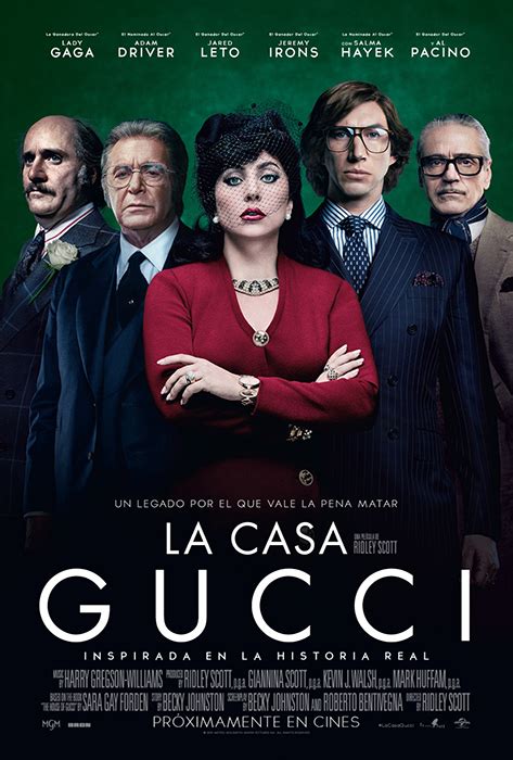 la casa Gucci film reparto